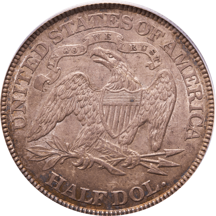 1889 Seated Liberty Half (50c) Reverse Image
