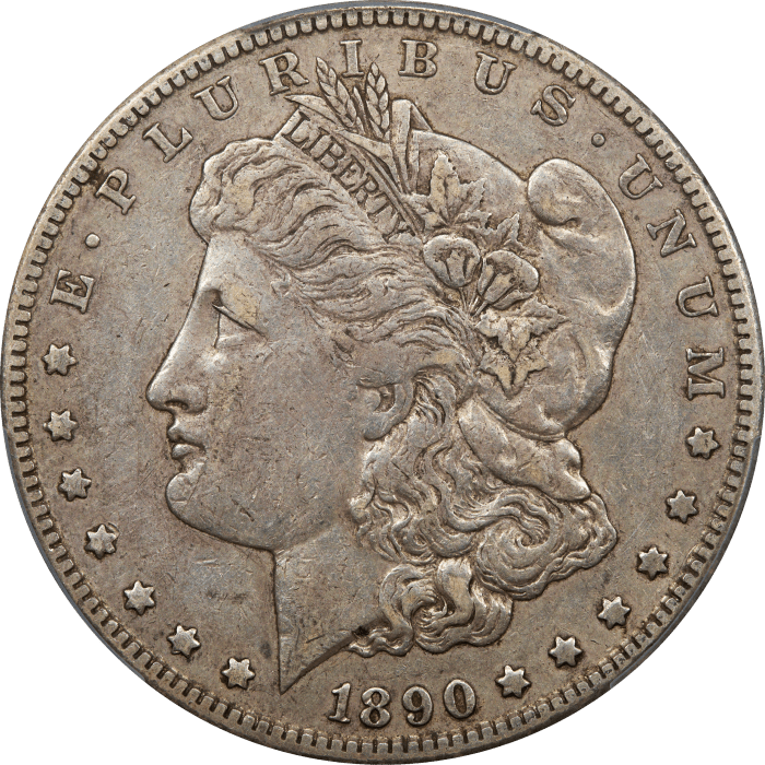 1890-CC Morgan Dollar ($1) OBVERSE Image