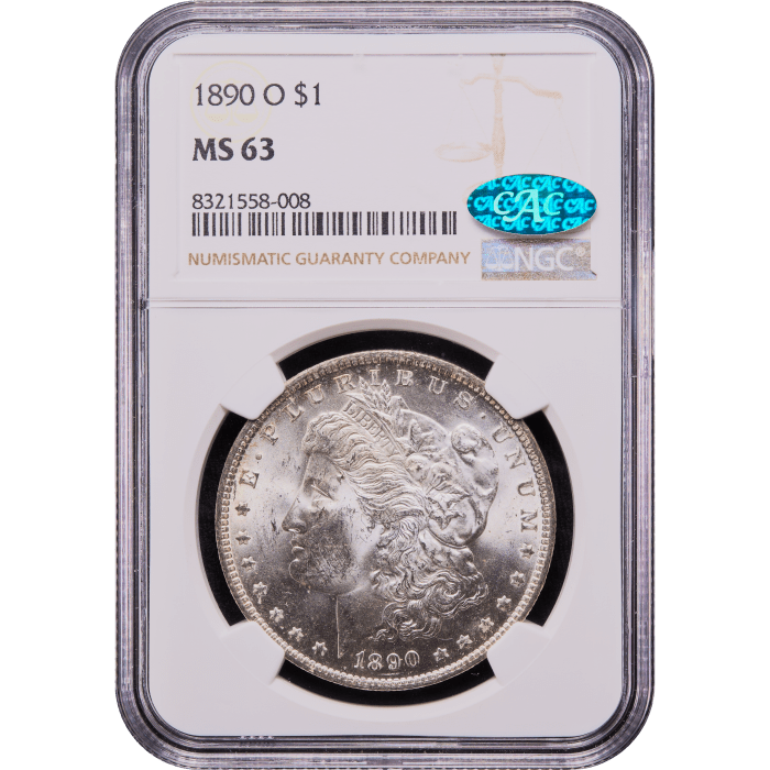 1890-O Morgan Dollar ($1) Obverse Slab Image