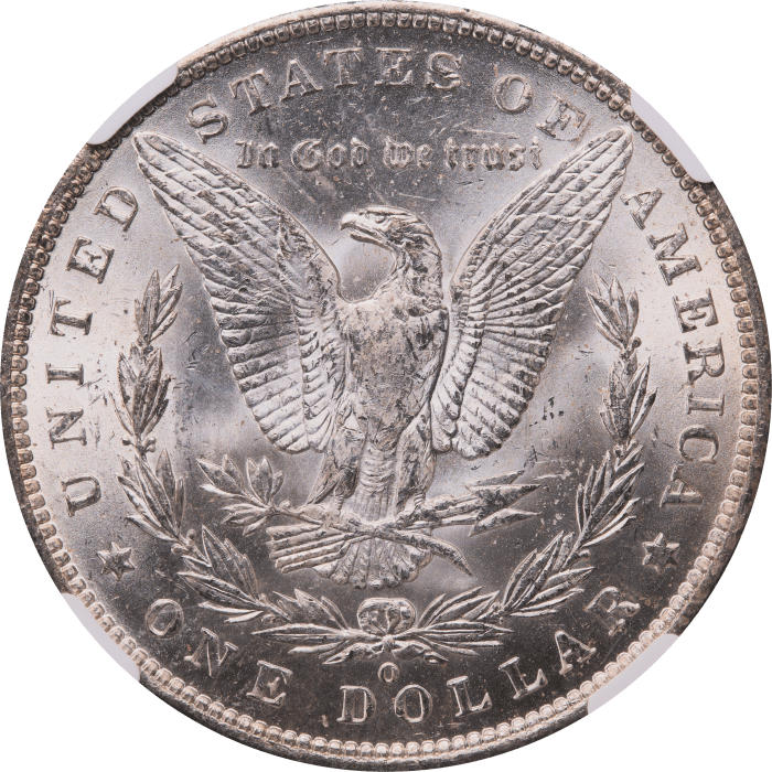 1890-O Morgan Dollar ($1) REVERSE Image