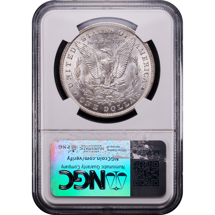 1890-O Morgan Dollar ($1) Reverse Slab Image