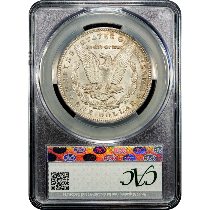 1891-CC Morgan Dollar ($1) Reverse Slab Image