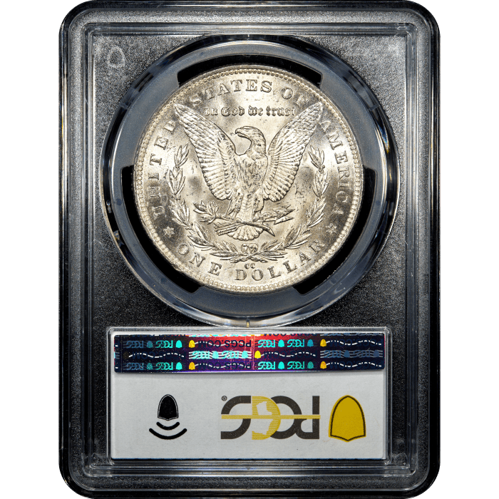 1891-CC Morgan Dollar ($1) SLAB Image