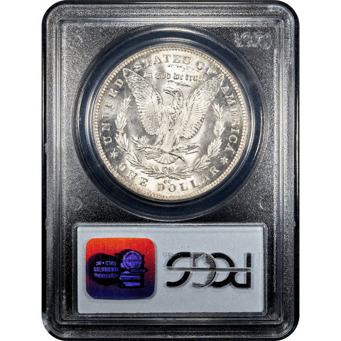 1891-CC Morgan Dollar ($1) SLAB Image
