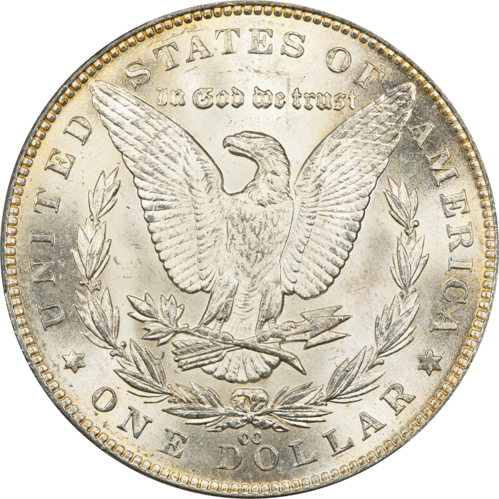 1891-CC Morgan Dollar ($1) VAM 3 Spitting Eagle Reverse Image