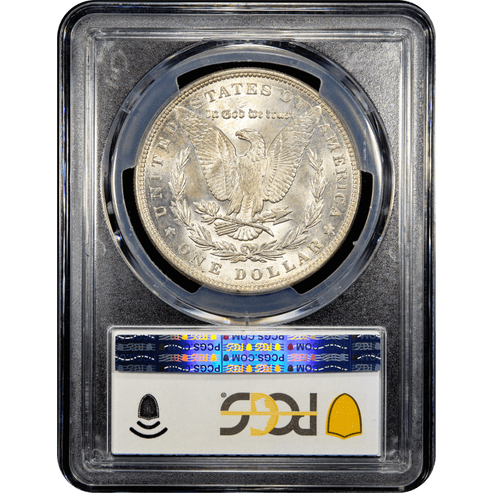 1891 Morgan Dollar ($1) Reverse Slab Image