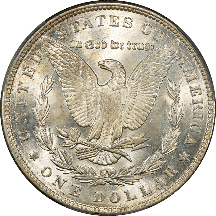 1891 Morgan Dollar ($1) Reverse Image