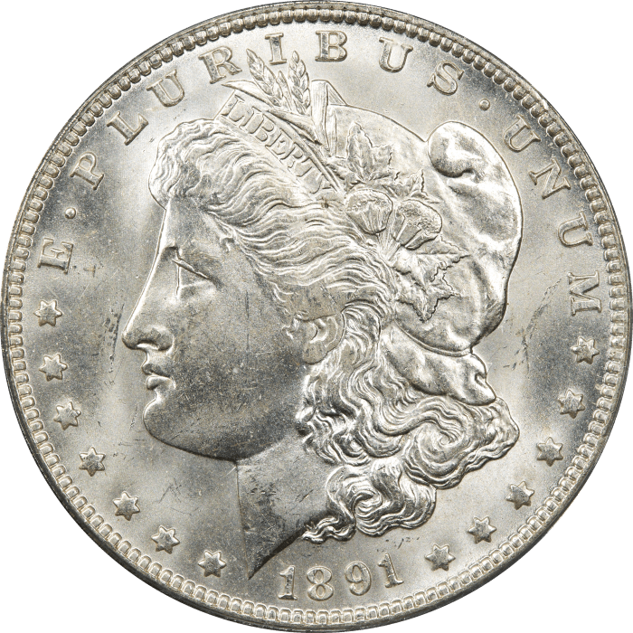 1891-O Morgan Dollar ($1) Obverse Image