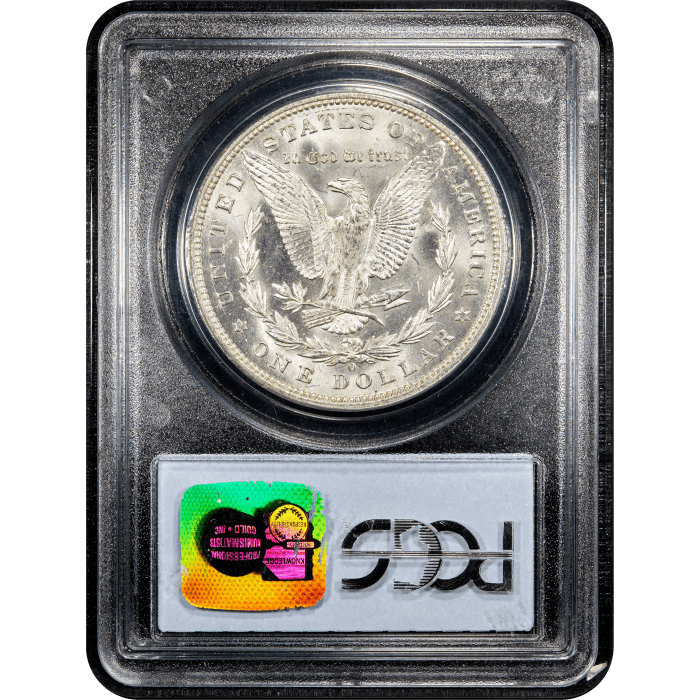 1891-O Morgan Dollar ($1) Reverse Slab Image