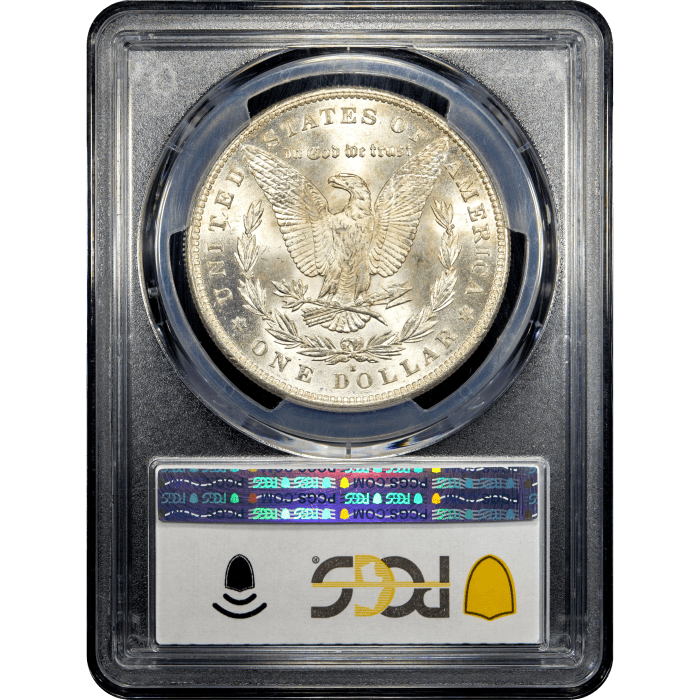 1891-S Morgan Dollar ($1) Reverse Slab Image