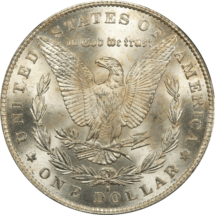 1891-S Morgan Dollar ($1) Reverse Image