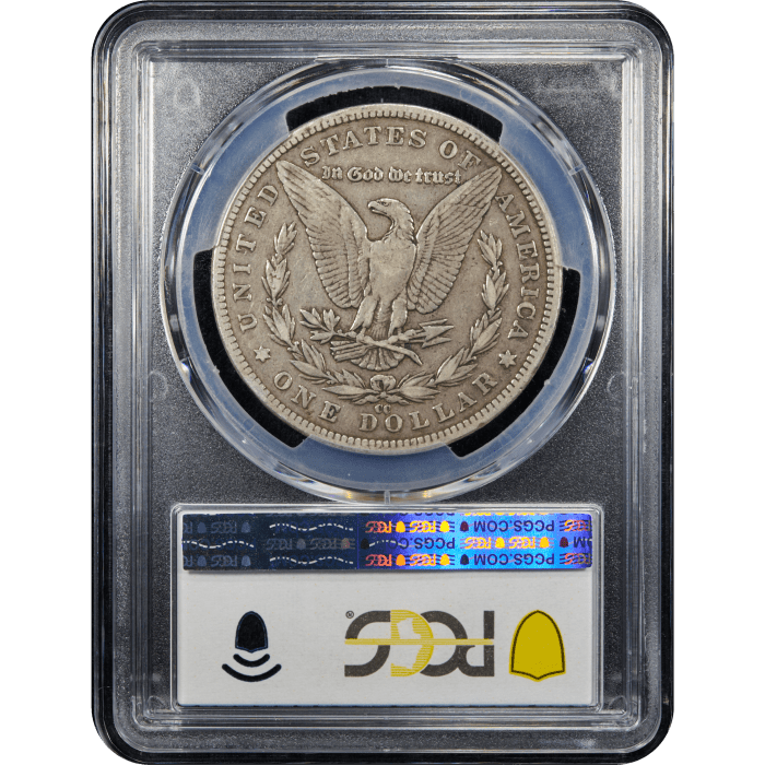 1892-CC Morgan Dollar ($1) SLAB Image