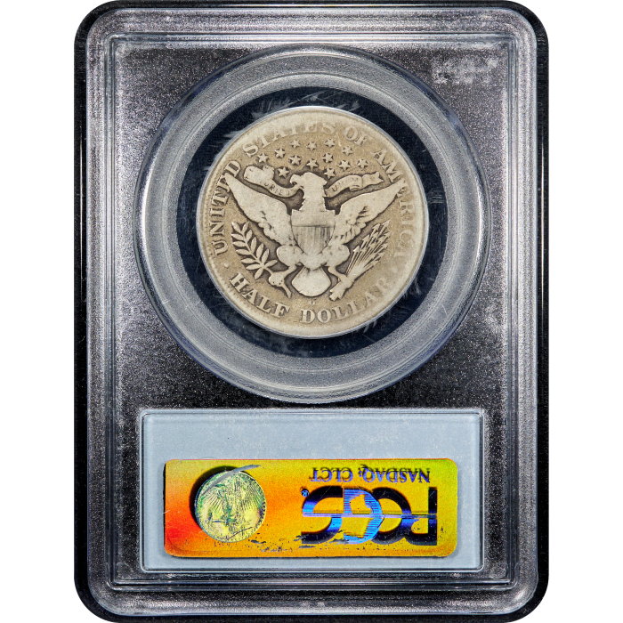 1892-O Barber Half Dollar (50c) Micro O SLAB Image