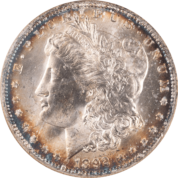 1892-O Morgan Dollar ($1) OBVERSE Image