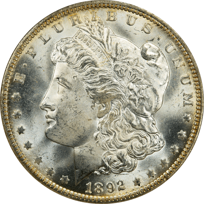 1892-O Morgan Dollar ($1) OBVERSE Image