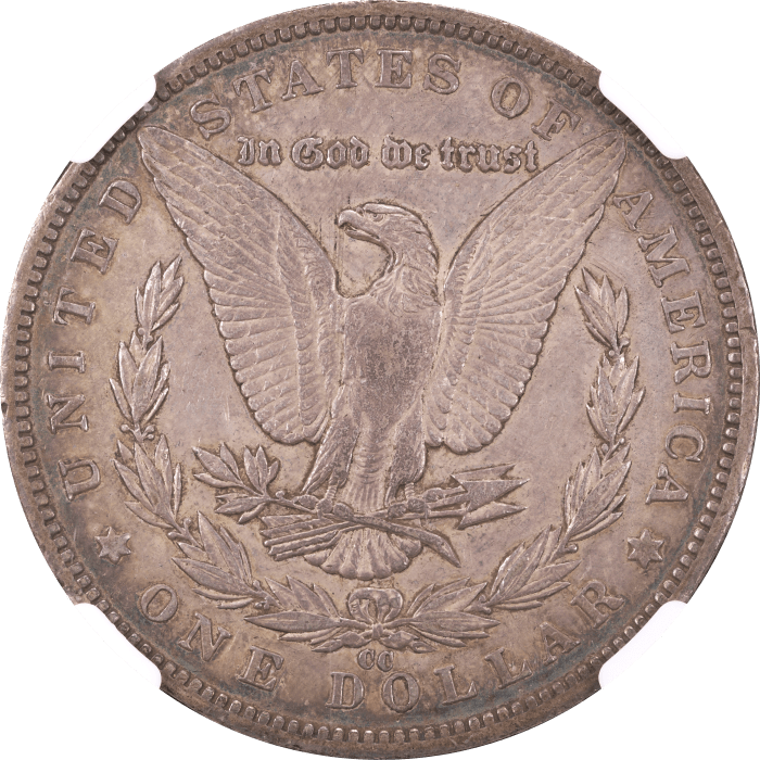 1893-CC Morgan Dollar ($1) Reverse Image