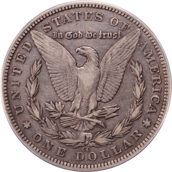 1893-CC Morgan Dollar ($1) Reverse Image