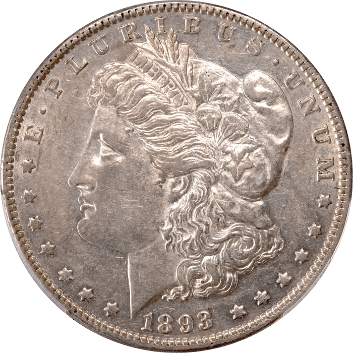 1893 Morgan Dollar ($1) Obverse Image