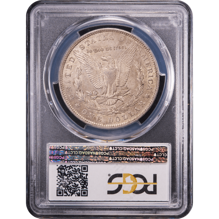 1893 Morgan Dollar ($1) Reverse Slab Image