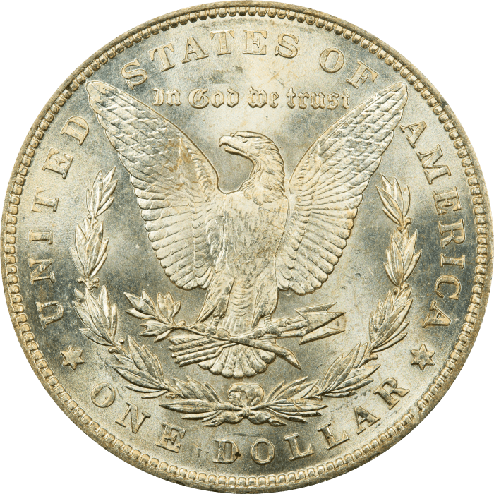 1893 Morgan Dollar ($1) REVERSE Image