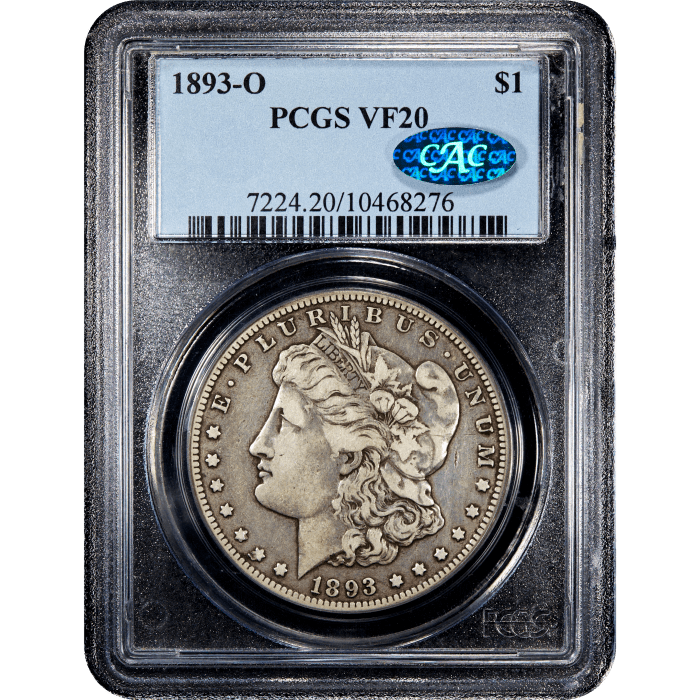 1893-O Morgan Dollar ($1) SLAB Image