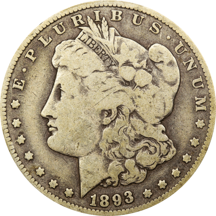 1893-O Morgan Dollar ($1) Obverse Image