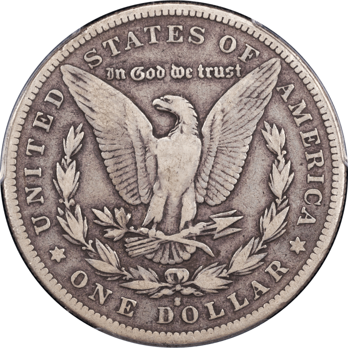 1893-S Morgan Dollar ($1) Reverse Image