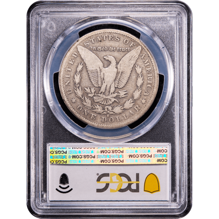 1893-S Morgan Dollar ($1) Reverse Slab Image