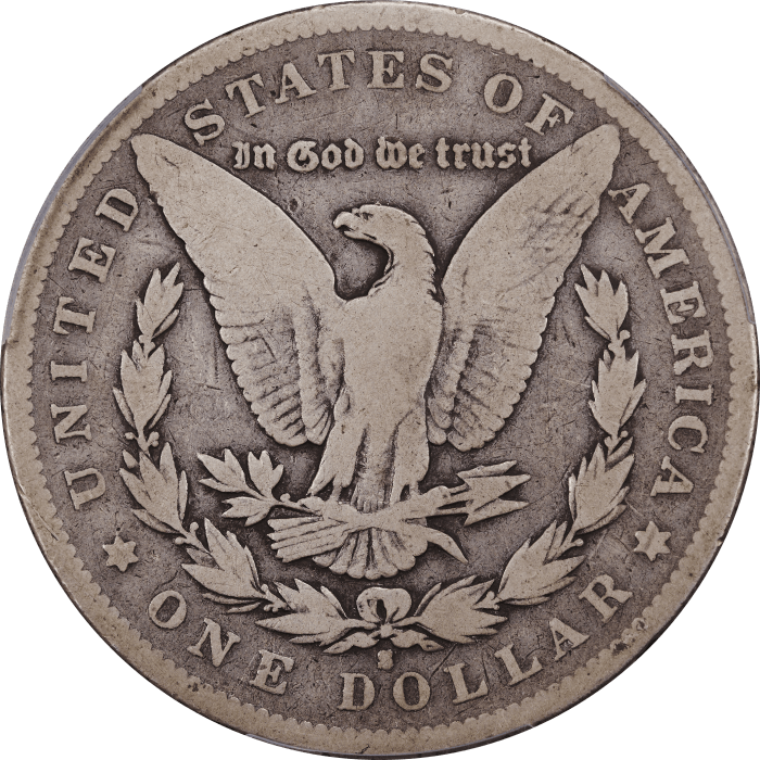 1893-S Morgan Dollar ($1) REVERSE Image