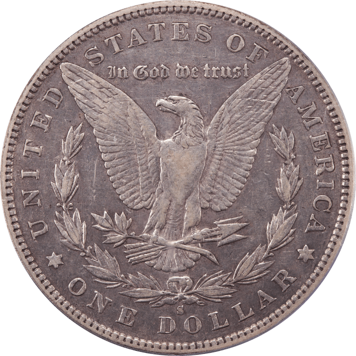 1893-S Morgan Dollar ($1) Reverse Image