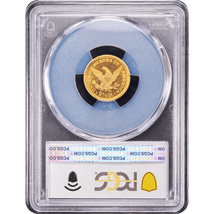 1894 Liberty Gold Quarter Eagle ($2.50) Reverse Slab Image