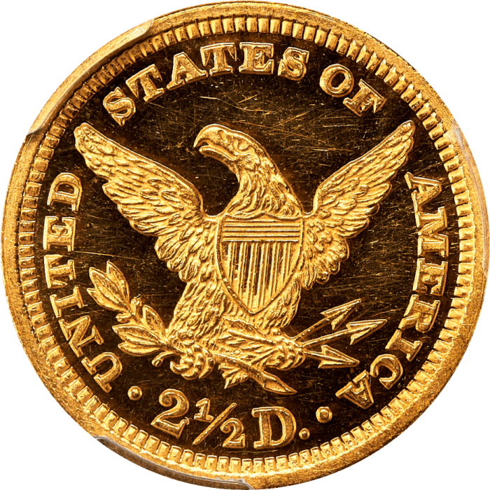 1894 Liberty Gold Quarter Eagle ($2.50) Reverse Image