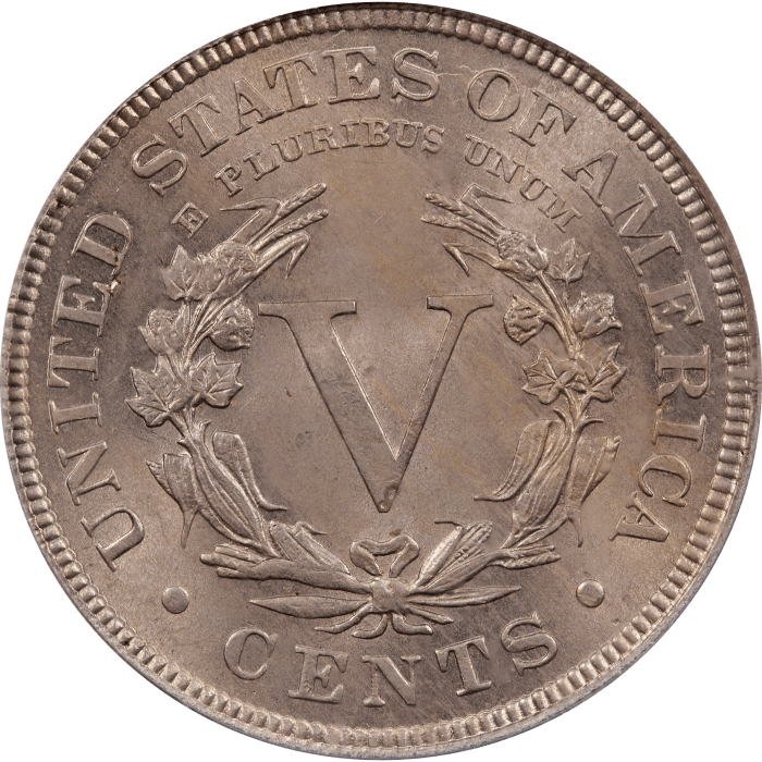 1894 Liberty Nickel (5c) Reverse Image
