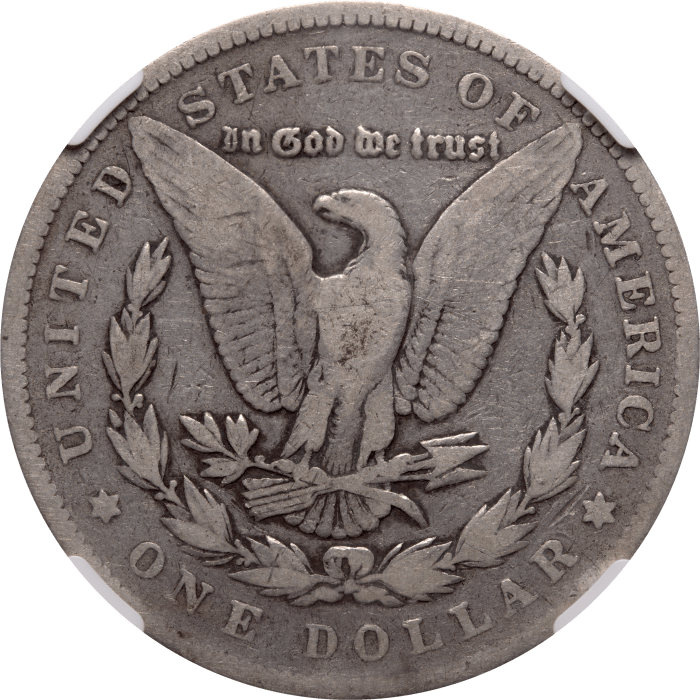 1894 Morgan Dollar ($1) Reverse Image