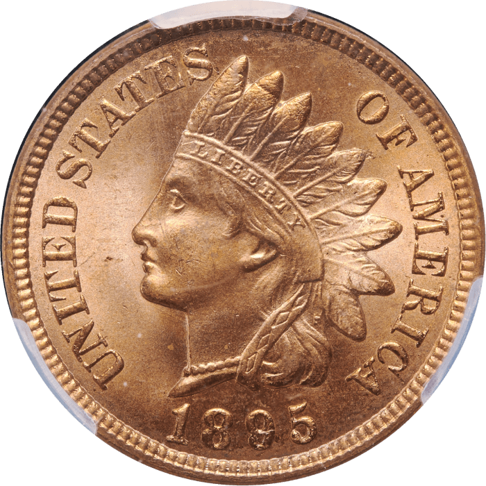 1895 Indian Cent (1c) OBVERSE Image