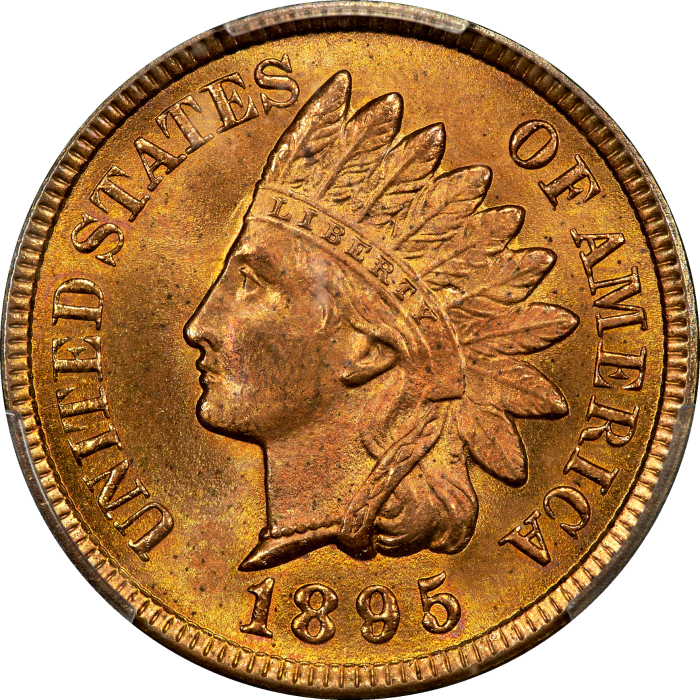 1895 Indian Cent (1c) Obverse Image