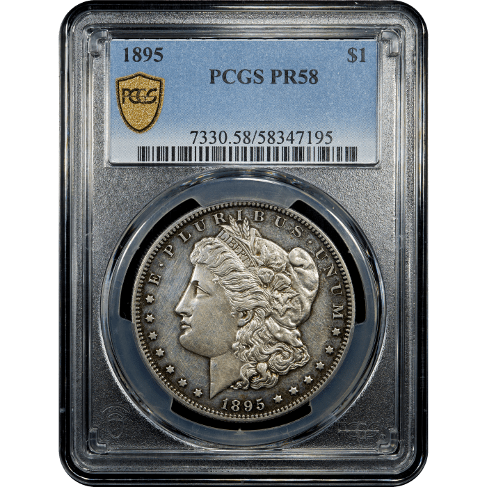 1895 Morgan Dollar ($1) SLAB Image