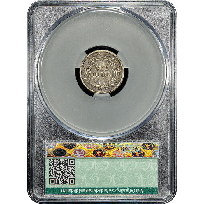 1895-O Barber Dime (10c) SLAB Image