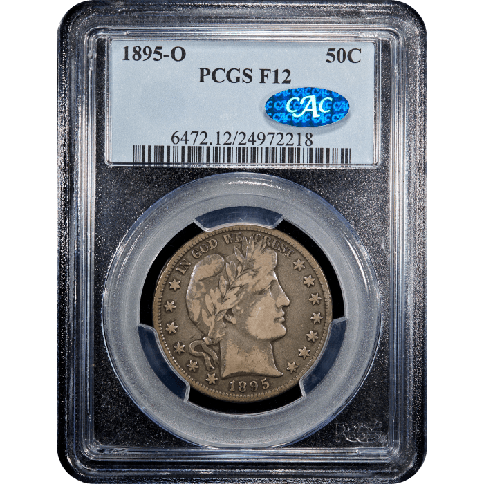 1895-O Barber Half Dollar (50c) SLAB Image