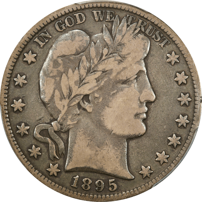 1895-O Barber Half Dollar (50c) OBVERSE Image