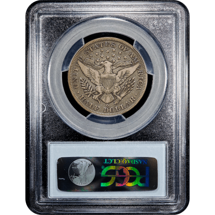 1895-O Barber Half Dollar (50c) SLAB Image