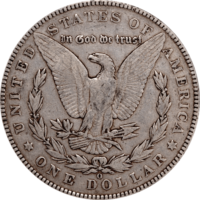 1895-O Morgan Dollar ($1) REVERSE Image