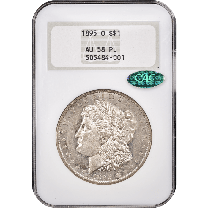 1895-O Morgan Dollar ($1) Obverse Slab Image