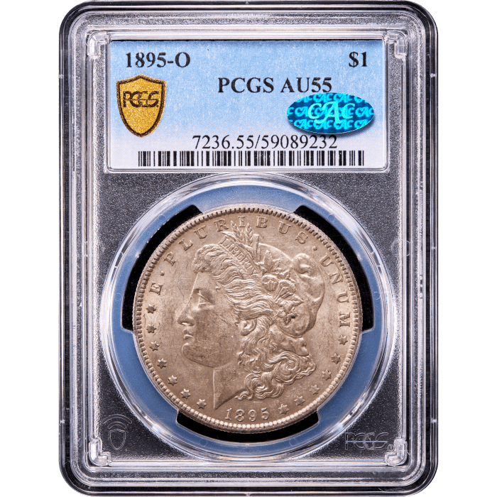 1895-O Morgan Dollar ($1) Obverse Slab Image