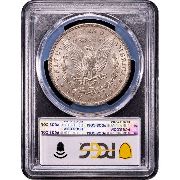 1895-O Morgan Dollar ($1) Reverse Slab Image
