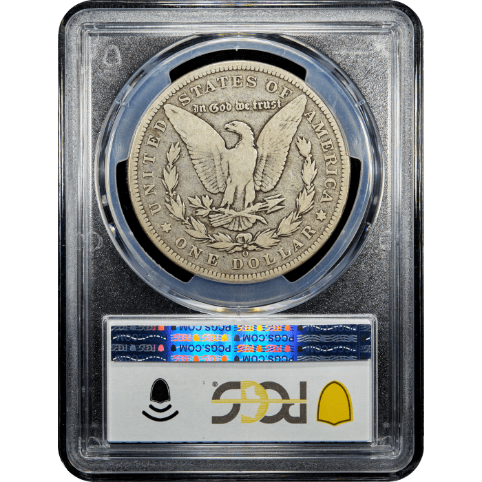1895-O Morgan Dollar ($1) Reverse Slab Image