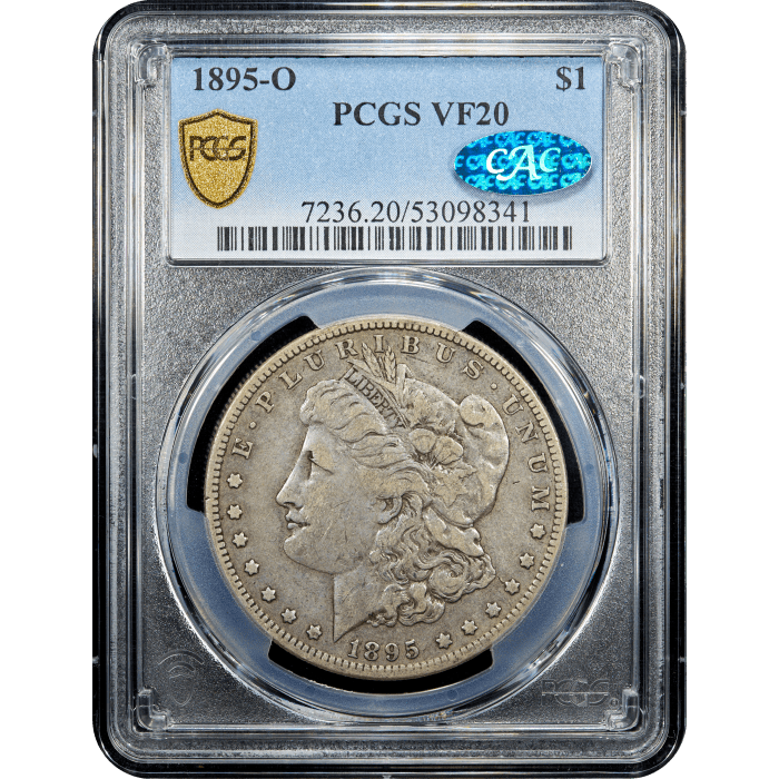 1895-O Morgan Dollar ($1) Obverse Slab Image