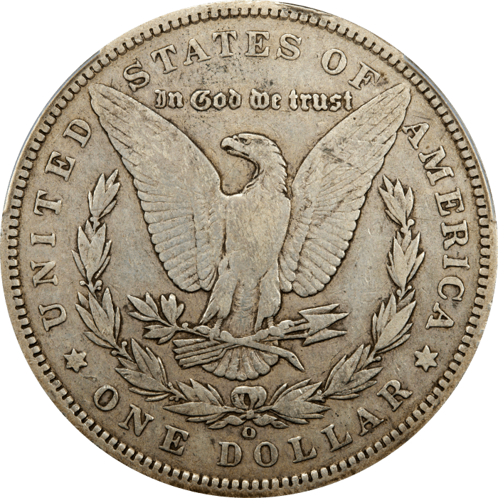 1895-O Morgan Dollar ($1) REVERSE Image