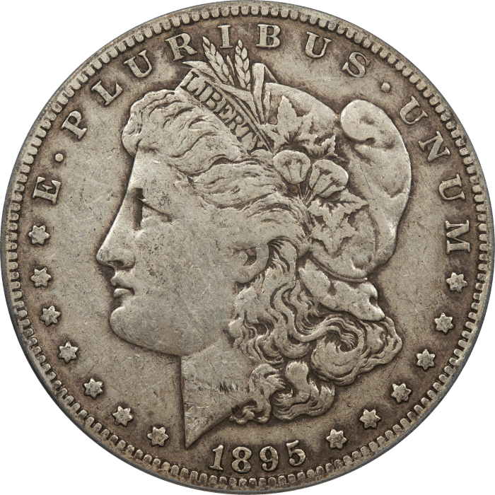 1895-O Morgan Dollar ($1) OBVERSE Image
