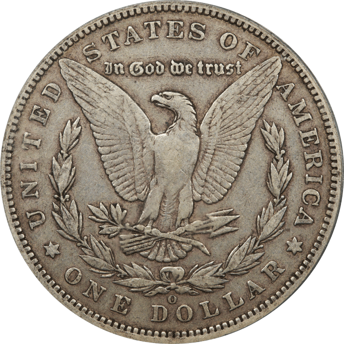 1895-O Morgan Dollar ($1) REVERSE Image